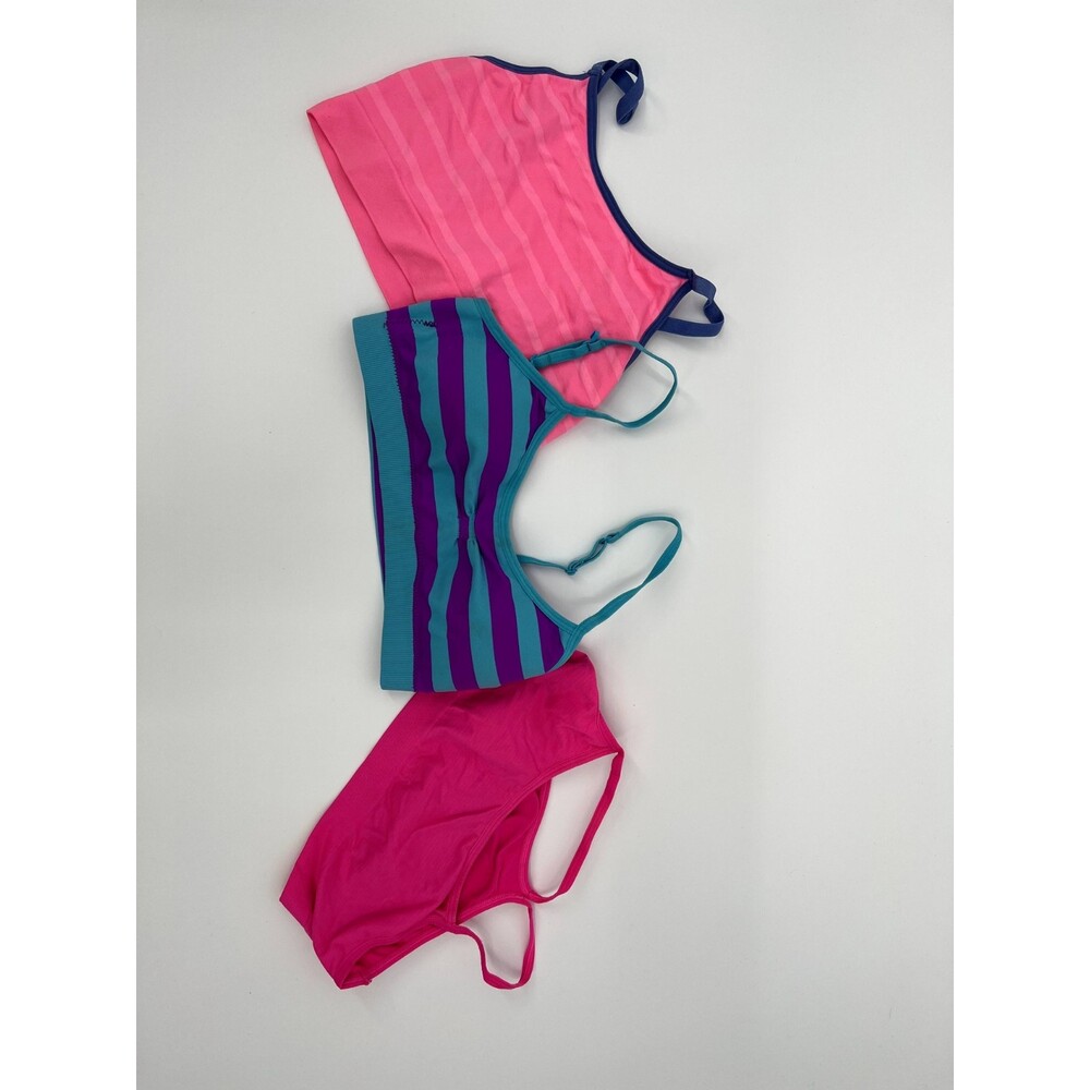 Under Armor Flirtitude Bralette Sports Bras Girls Small Lot - Picture 7 of 11